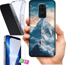etui-na-xiaomi-redmi-note-9-wzory-gory-szklo