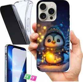 etui-na-apple-iphone-16-pro-wzory-zimowe-zwierzeta-szklo