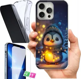 etui-na-apple-iphone-15-pro-wzory-zimowe-zwierzeta-szklo