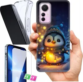 etui-na-xiaomi-12-lite-wzory-zimowe-zwierzeta-szklo