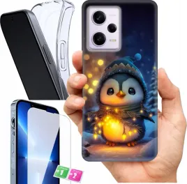 etui-na-xiaomi-redmi-note-12-pro-4g-wzory-zimowe-zwierzeta-szklo