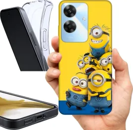 etui-na-realme-note-60-wzory-minionki