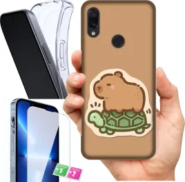 etui-na-xiaomi-redmi-note-7-wzory-capybara-kapibara-szklo