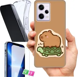 etui-na-xiaomi-redmi-note-12-pro-4g-wzory-capybara-kapibara-szklo