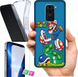 etui-na-xiaomi-redmi-note-9-wzory-mario-szklo
