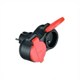 elgotech-r-20bs-24-rozgaleznik-2-krotny-2x2p-z-gniazda-okragle-ip-44-250v
