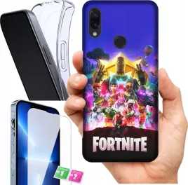 etui-na-xiaomi-redmi-note-7-wzory-fortnite-szklo