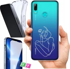 etui-na-huawei-p-smart-2019-wzory-miniamlistyczne-kreski-szklo