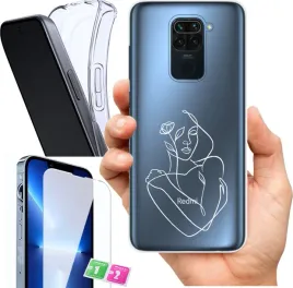 etui-na-xiaomi-redmi-note-9-wzory-miniamlistyczne-kreski-szklo