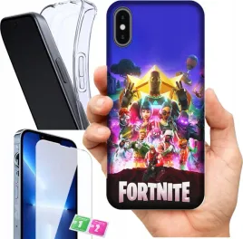etui-na-apple-iphone-x-wzory-fortnite-szklo