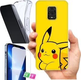 etui-na-xiaomi-redmi-note-9s-wzory-pikachu-szklo