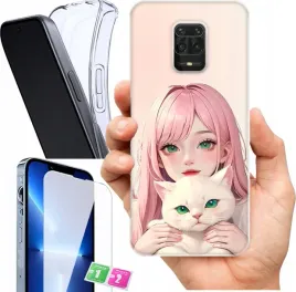 etui-na-xiaomi-redmi-note-9s-wzory-anime-girl-szklo