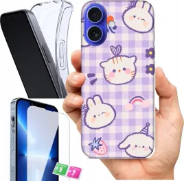 etui-na-apple-iphone-16-plus-wzory-slodkie-misie-kawaii-szklo