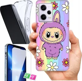 etui-na-xiaomi-redmi-note-12-pro-4g-wzory-labubu-szklo