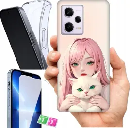 etui-na-xiaomi-redmi-note-12-pro-4g-wzory-anime-girl-szklo