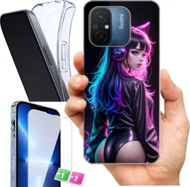 etui-na-xiaomi-redmi-12c-wzory-anime-girl-uwu-szklo