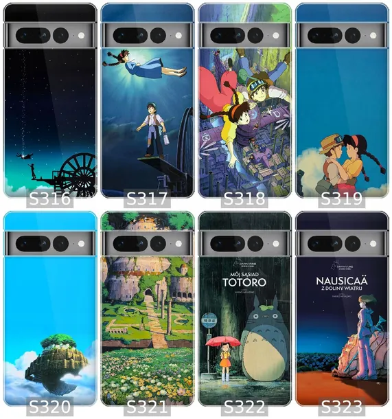 etui-na-google-pixel-7-pro-wzory-ghibli-material-tworzywo-sztuczne