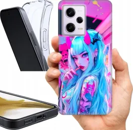 etui-na-xiaomi-redmi-note-12-pro-4g-wzory-neon-girl-anime