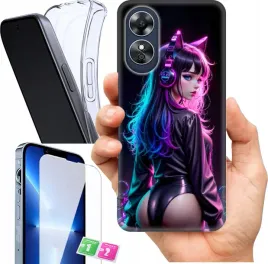 etui-na-oppo-a17-wzory-anime-girl-uwu-szklo