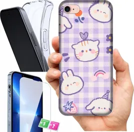 etui-na-apple-iphone-7-wzory-slodkie-misie-kawaii-szklo