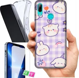 etui-na-huawei-p-smart-2019-wzory-slodkie-misie-kawaii-szklo