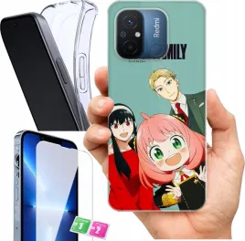 etui-na-xiaomi-redmi-12c-wzory-spy-x-family-szklo