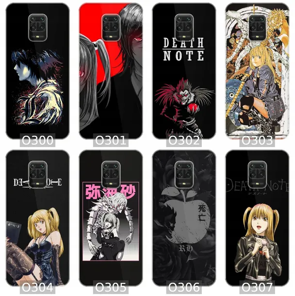 etui-na-xiaomi-redmi-note-9s-wzory-death-note-kolor-wielokolorowy