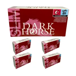 5-x-dark-horse-super-slim-200-gilzy-papierosowe-cienkie-biale-tutki-64mm