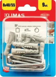 klimas-kolki-rozporowe-z-hakiem-prostym-8x40-55mm-9-sztuk