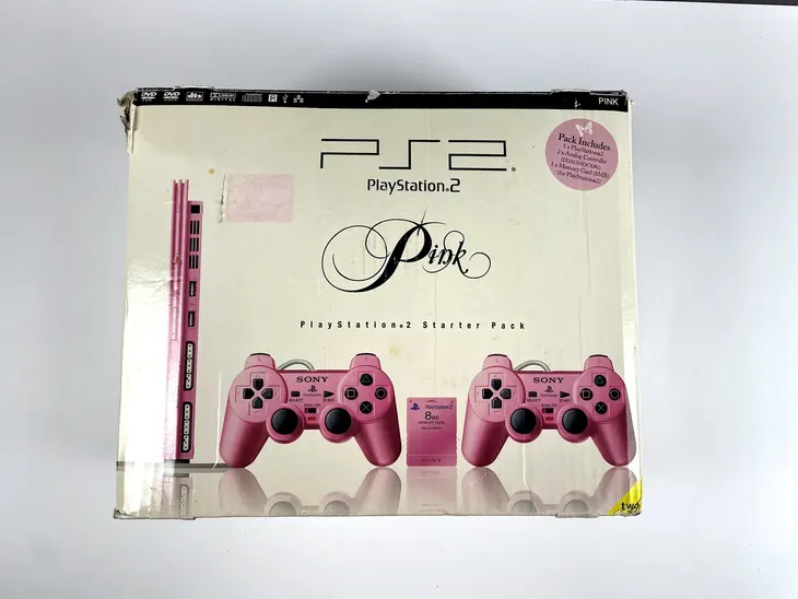 Sony Playstation Ps2 Console Pink Ps2 For Sale Konsola