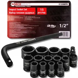 forcekraft-zestaw-nasadek-udarowych-1-2-15-elementow-6-katnych-10-32mm