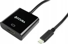 kabel-accura-usb-c-do-hdmi-m-f-0-15m-4k-60hz-czarno-srebrny