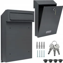 skrzynka-na-listy-poczte-wrzutowa-dwustronna-na-ogrodzenie-siatke-antracyt