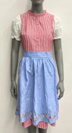 only-lelly-check-dirndl-dress-rozmiar-s