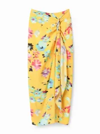 desigual-spodnica-prosta-midi-rozmiar-s