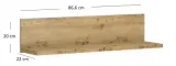 polka-ayson-90-w-kolorze-dab-artisan-stan-nowy