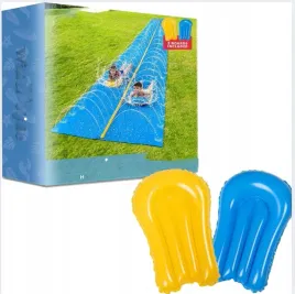 zjezdzalnia-wodna-do-ogrodu-914-x-183-cm-ze-zraszaczem-2-deski