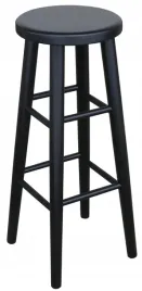 taboret-barowy-hoker-drewniany-stolek-80cm-czarny