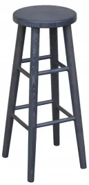 taboret-barowy-hoker-drewniany-stolek-80cm-szary