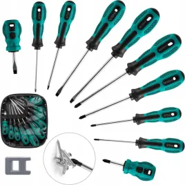 zestaw-10-wkretakow-z-koncowka-magnetyczna-5-krzyzakowe-i-5-plaskie