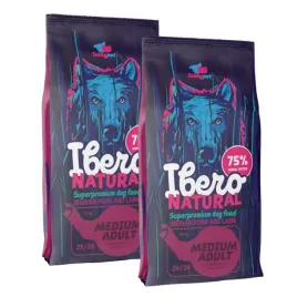 zestaw-2x-karma-sucha-dla-psa-ibero-natural-medium-adult-2x3-kg