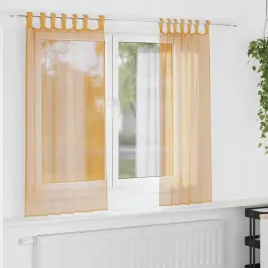 vidaxl-zaslony-woalowe-z-petelkami-2-szt-pomaranczowe-140x175-cm
