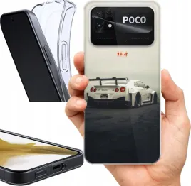 etui-na-xiaomi-poco-c40-wzory-auta