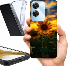 etui-na-realme-note-60-wzory-kwiaty-rosliny