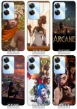 etui-na-realme-note-60-wzory-arcane-typ-plecki