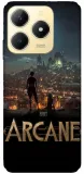 etui-na-realme-c61-wzory-arcane-funkcje-pochlanianie-wstrzasow
