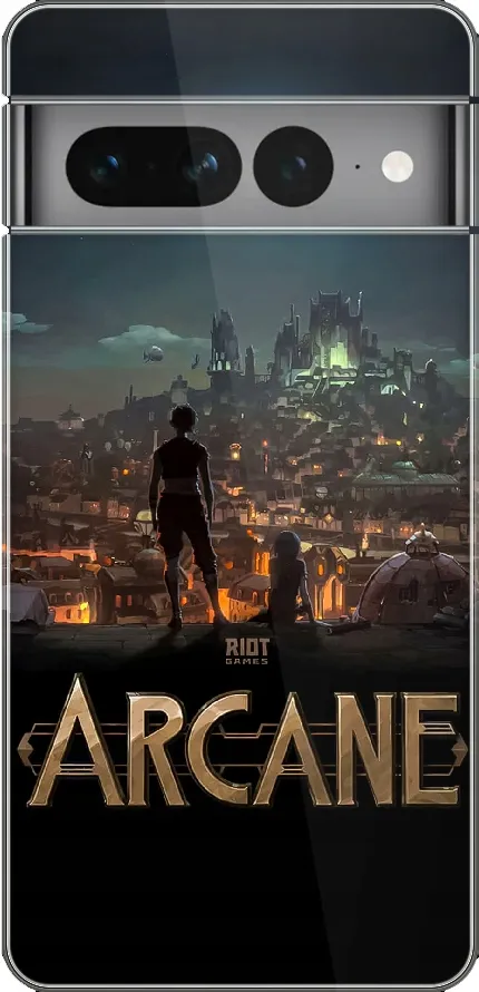 etui-na-google-pixel-7-pro-wzory-arcane