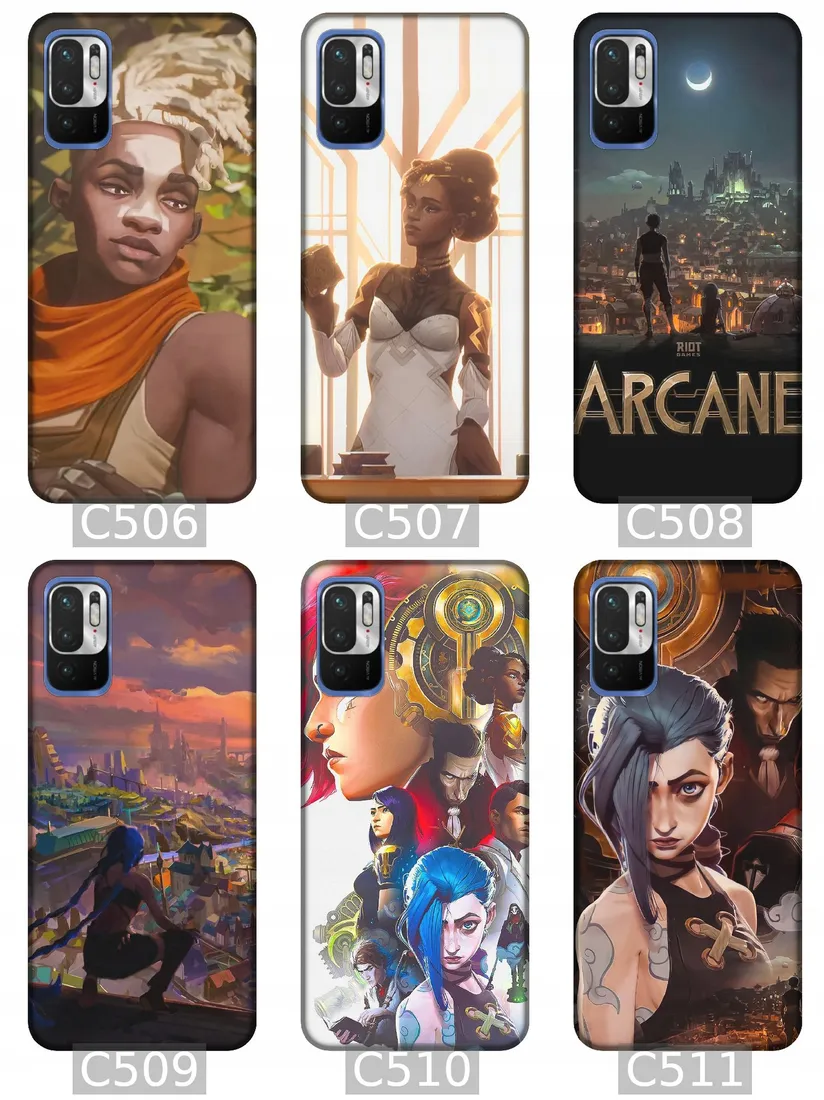 etui-na-xiaomi-redmi-note-10-wzory-arcane