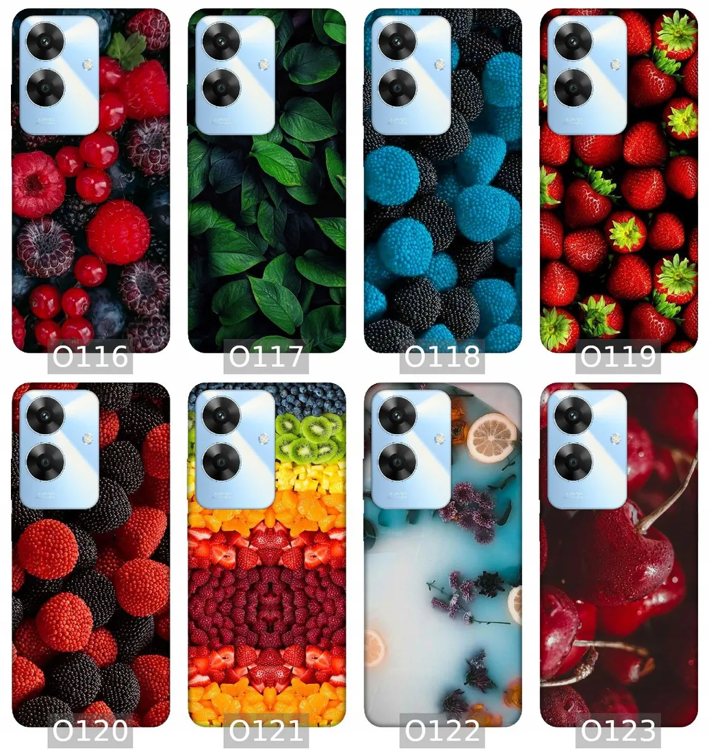 etui-na-realme-note-60-wzory-owoce
