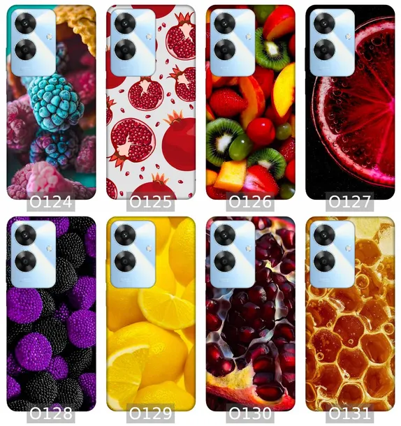 etui-na-realme-note-60-wzory-owoce-funkcje-pochlanianie-wstrzasow